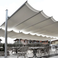 ombrellone pergola dehors maxi ristorante